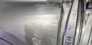 Study on the Line Break Defect of Plane A on the Side of the A-Pillar of the Front Fender