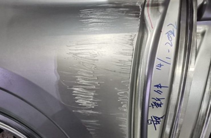 Study on the Line Break Defect of Plane A on the Side of the A-Pillar of the Front Fender